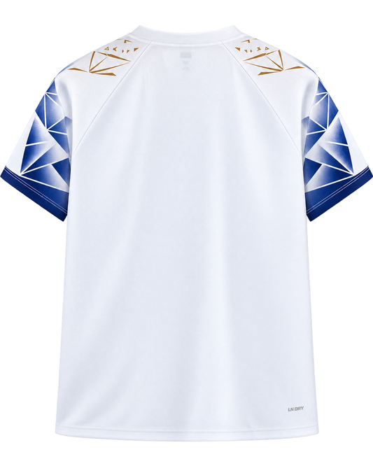 Unisex Wettkampfshirt "International Teams Whale" Fan-Edition - weiß - AAYV021-2