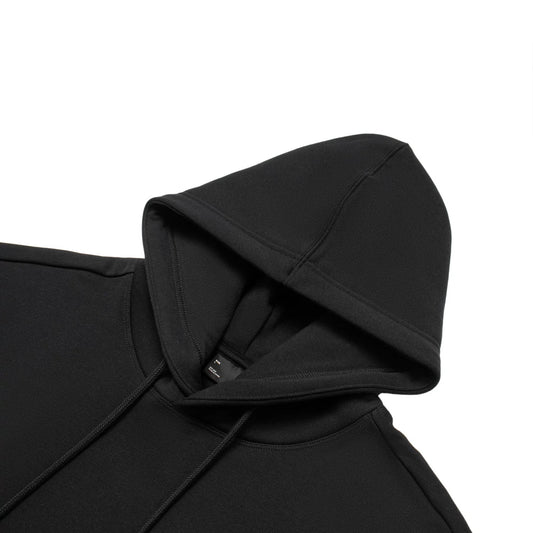Unisex Skateboard Casual Hoody "LN FIRE" black - AWDT953-1