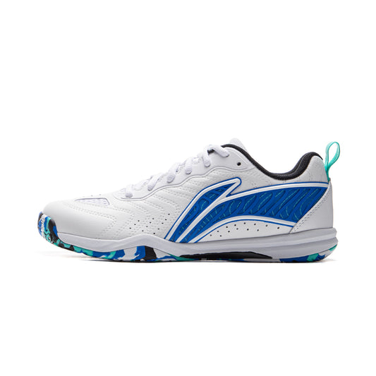 Tischtennis Schuh Hawk Eye 3.0 - weiß/blau - APPV003-3
