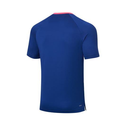Tabletennis Men Team Competition-Shirt Topspin - blue-purple - AAYT031-1