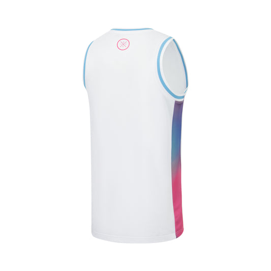 Unisex Basketball-Competition Top "Wade-Style" white - AAYT051-4