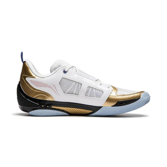 Professional Basketball Shoe "Wade 808" 4 Ultra - white/golden - ABAU031-4