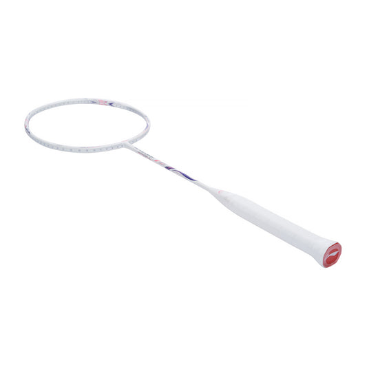 Badmintonschläger BladeX 600 (4U) White - Lilac - unbespannt - AYPV015-4