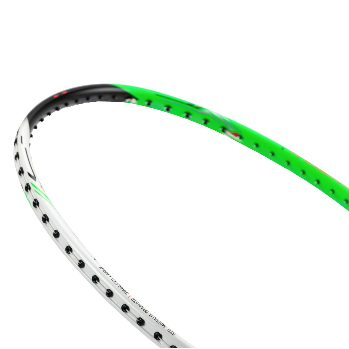 Badmintonracket HalberTec 3000 (4U) white/green - unstrung - AYPV011-4
