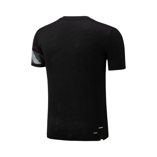 Herren Sportshirt Swing "International Players" Black - AAYV031-1