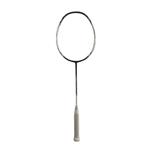Badmintonschläger HalberTec Motor (5U) schwarz/weiß - unbespannt - AYPU073-5