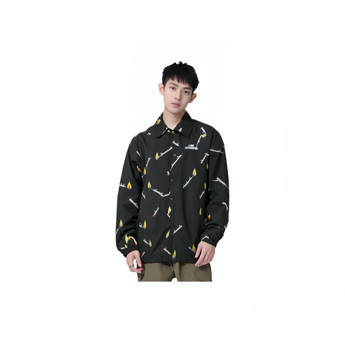 Unisex Basketball Windbreaker Wade black - AFDT307-1