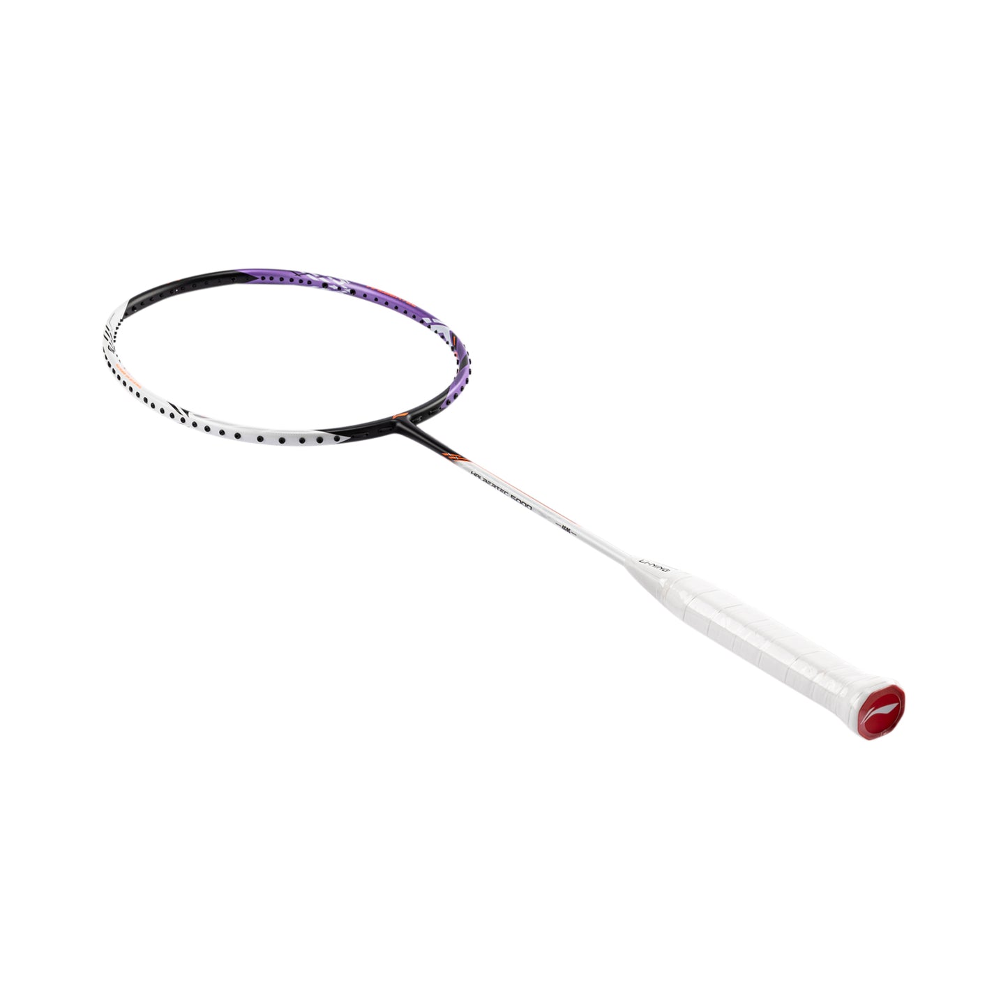 Badmintonracket HalberTec 1000 (5U) black/purple - unstrung  - AYPV021-5