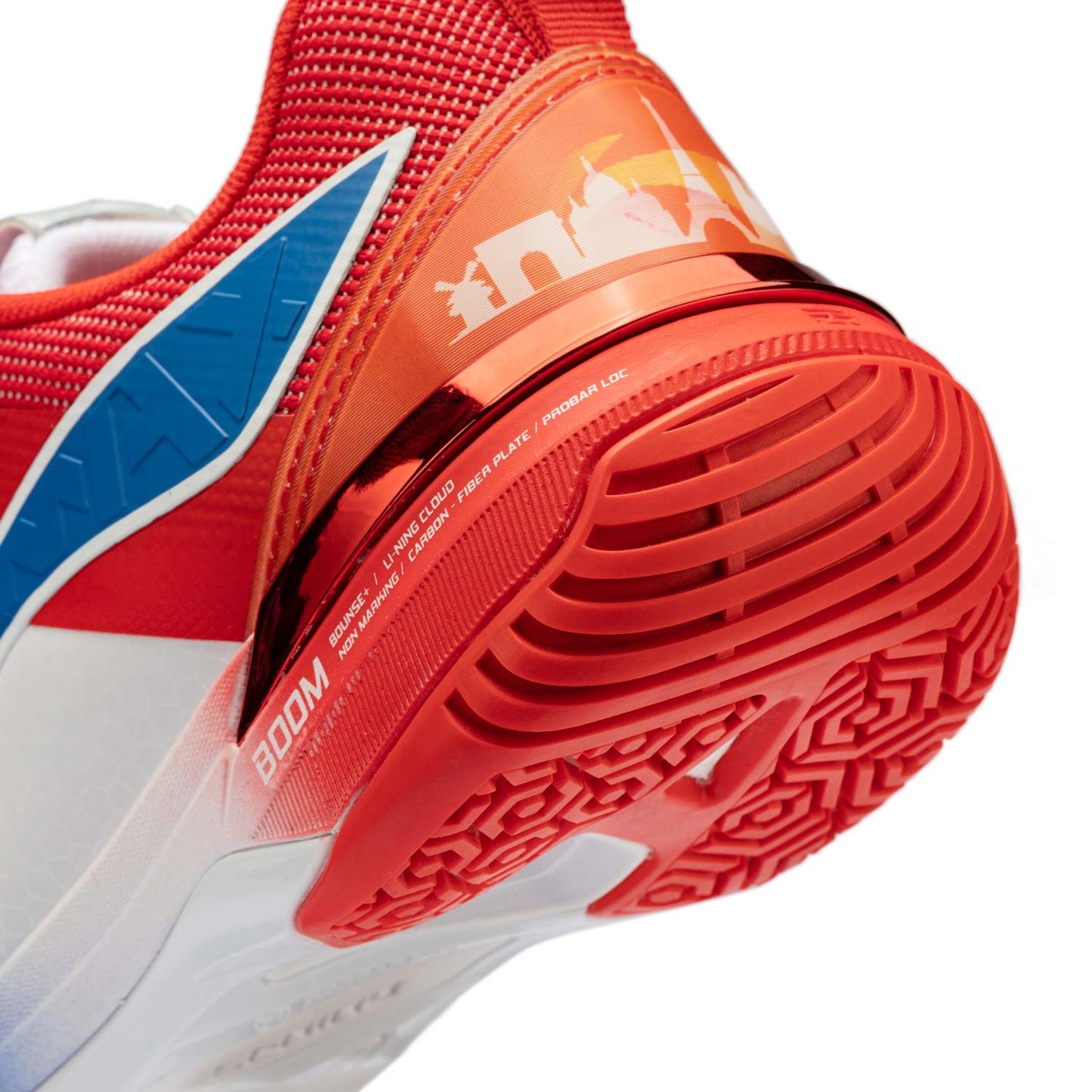 Unisex Badmintonschoe "Blade Max City Edition" white-red-blue - AYAU005-1
