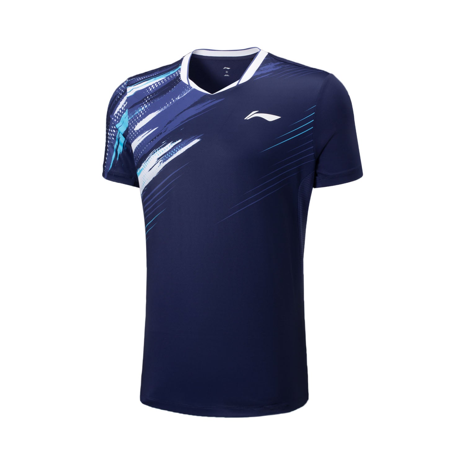 Herren Wettkampfshirt "National Teams" Lines - blau - AAYV025-1