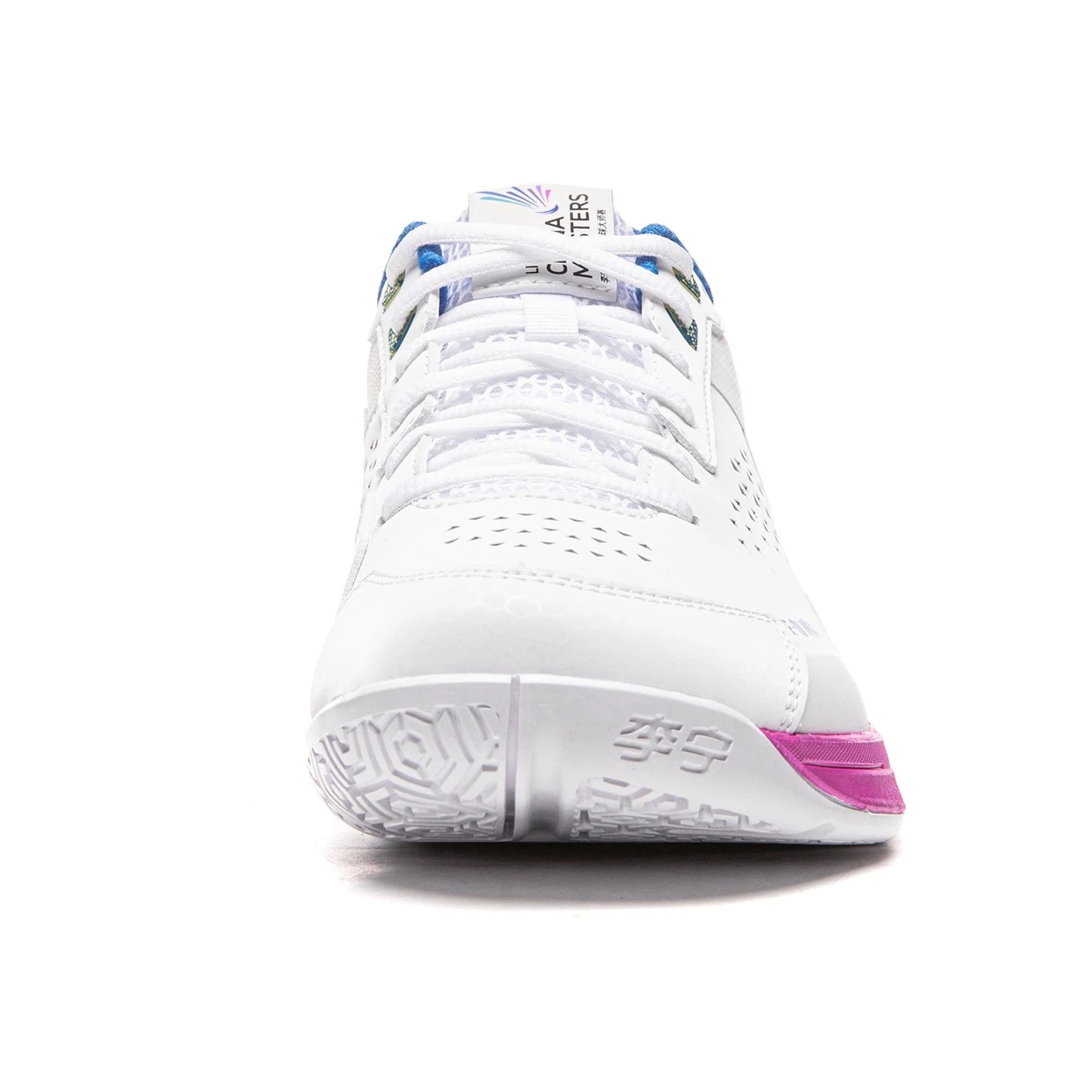 Unisex Badmintonschuh "Blade Max City Edition" white/pink/blue - AYAU005-4