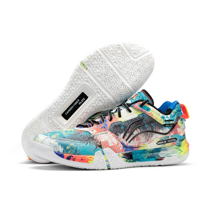 Unisex Badmintonschuh Saga 3 Pro - bunt - AYAV001-6