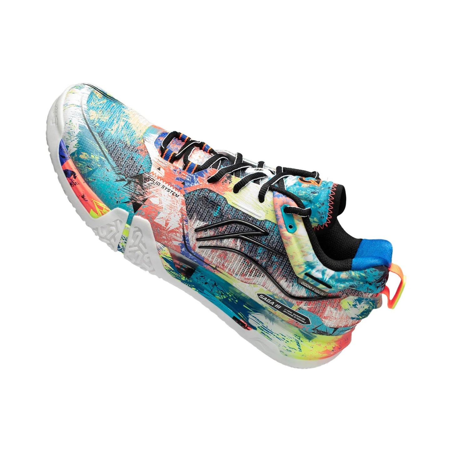Unisex Badmintonschuh Saga 3 Pro - bunt - AYAV001-6