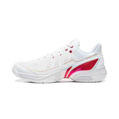 Unisex Badmintonshoe Donner 2 Pro - white/red  - AYAW001-5