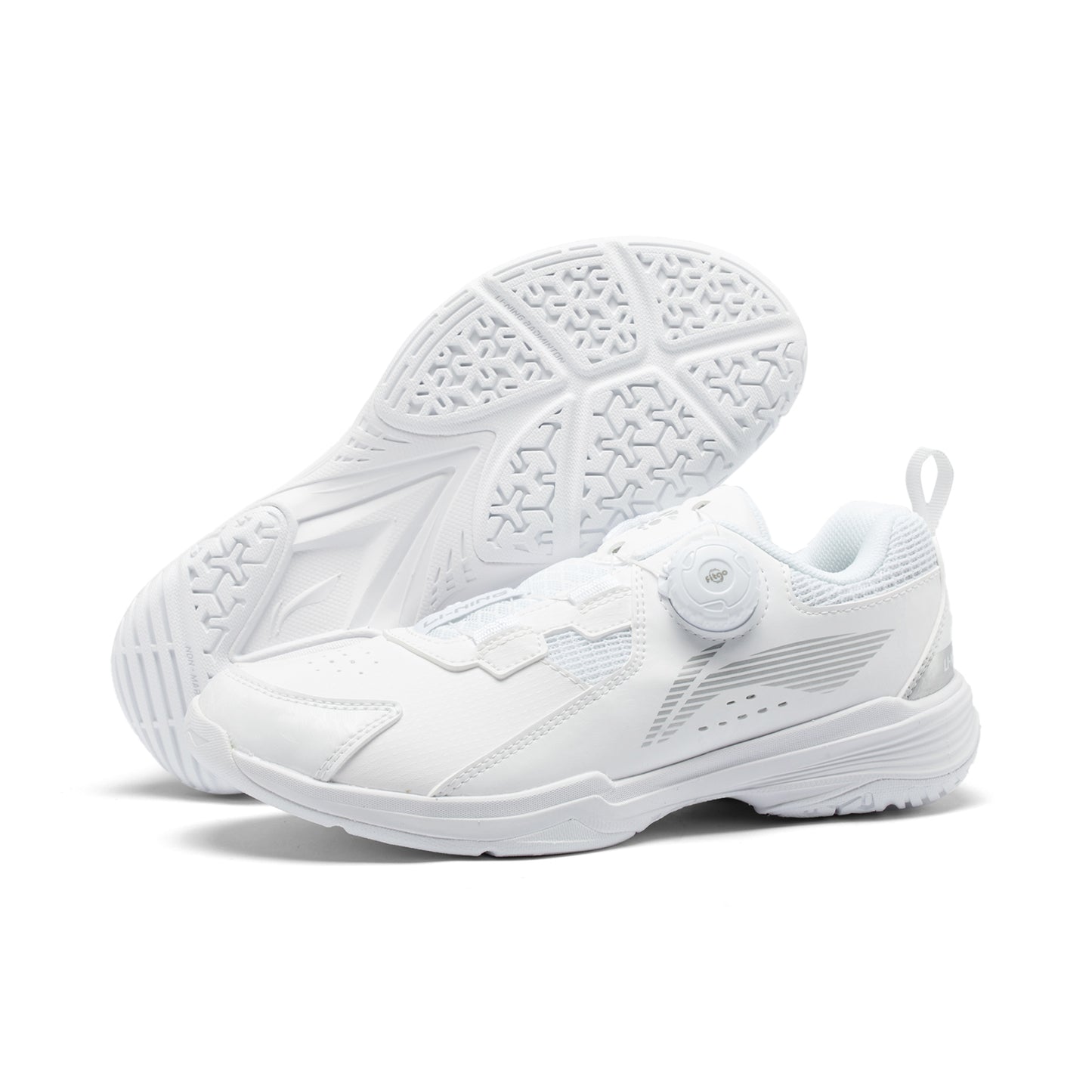Kinder Badmintonschuh ''Almighty King'' weiß - AYTT040-1