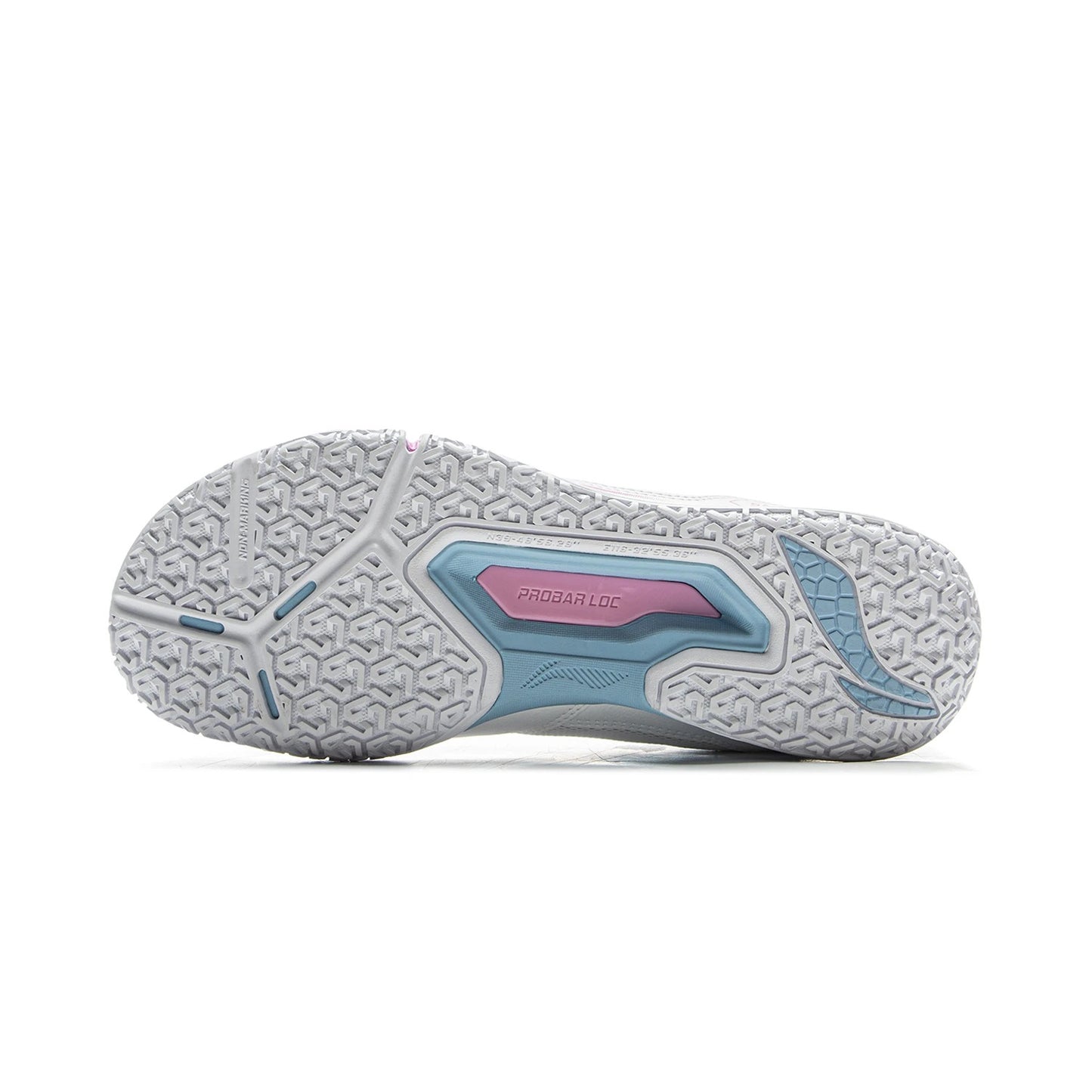 Unisex Badmintonschuh Saga 3 Lite - weiß - AYTV003-1