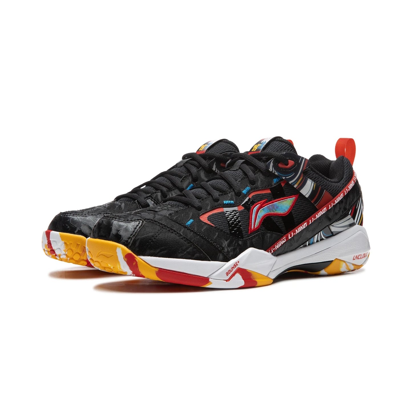 Unisex Badmintonshoe Invincible - black - AYZW007-2