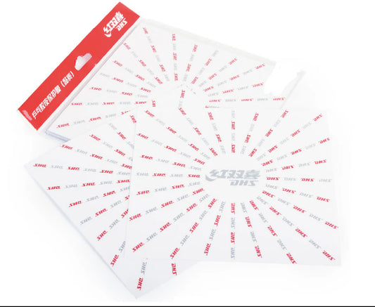 DHS Belagschutzfolie (sticky) rot - DXGF120-1