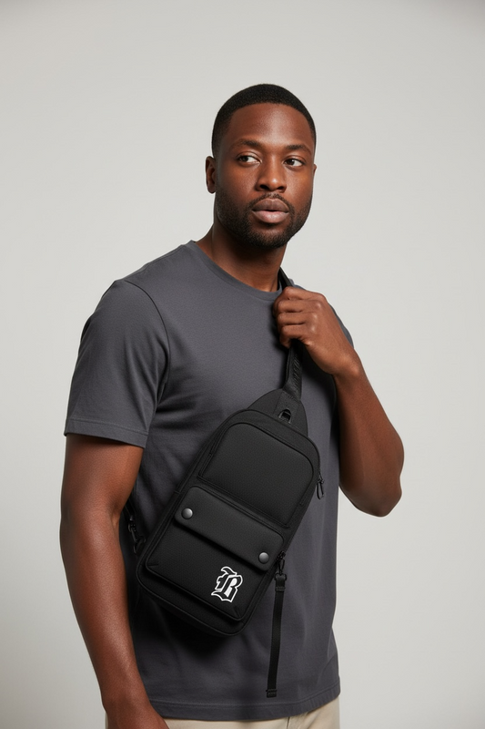 Brusttasche "Badfive" schwarz - ABDS637-1