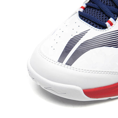 Unisex Badmintonschuh Soundwave - weiß/rot - AYTV015-3
