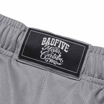 Unisex Basketball-Short "Anti-Warrior" Badfive BIG Grey-Black - AAPT045-9
