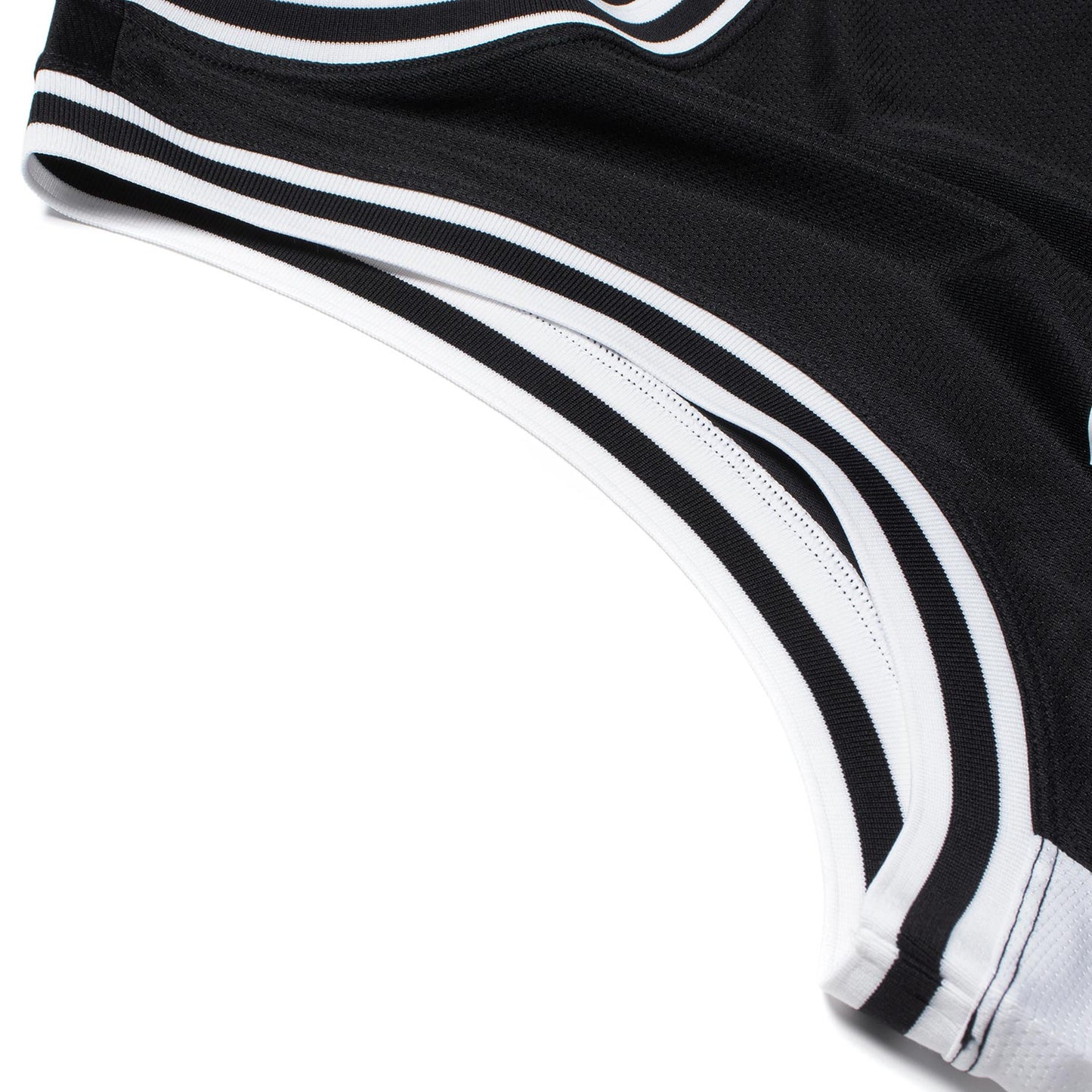 Unisex Basketball-Competition Top "Wade-Style" schwarz-weiß - AAYT051-14