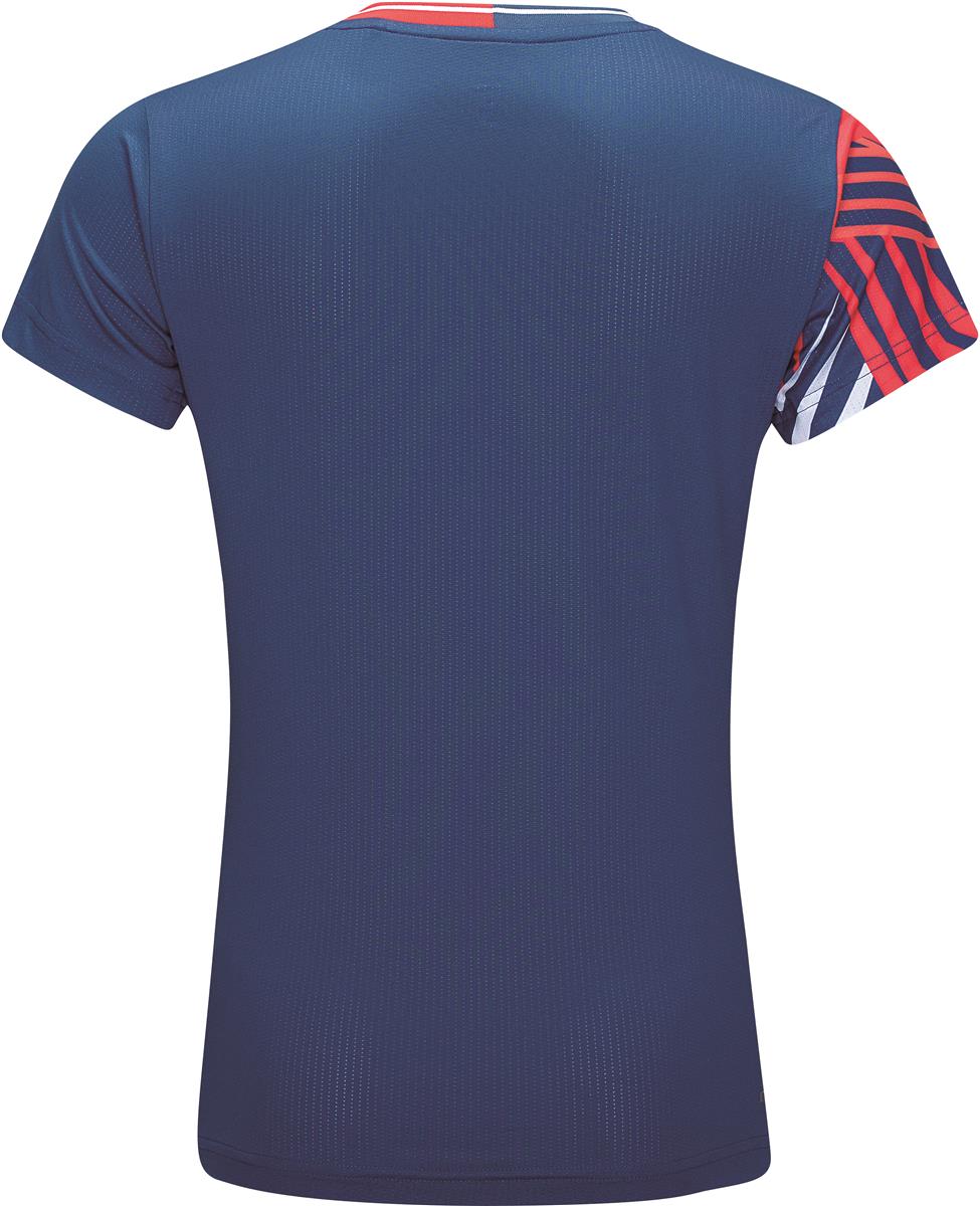 Damen Team Sportshirt "Jungle" blau - AAYT058-1