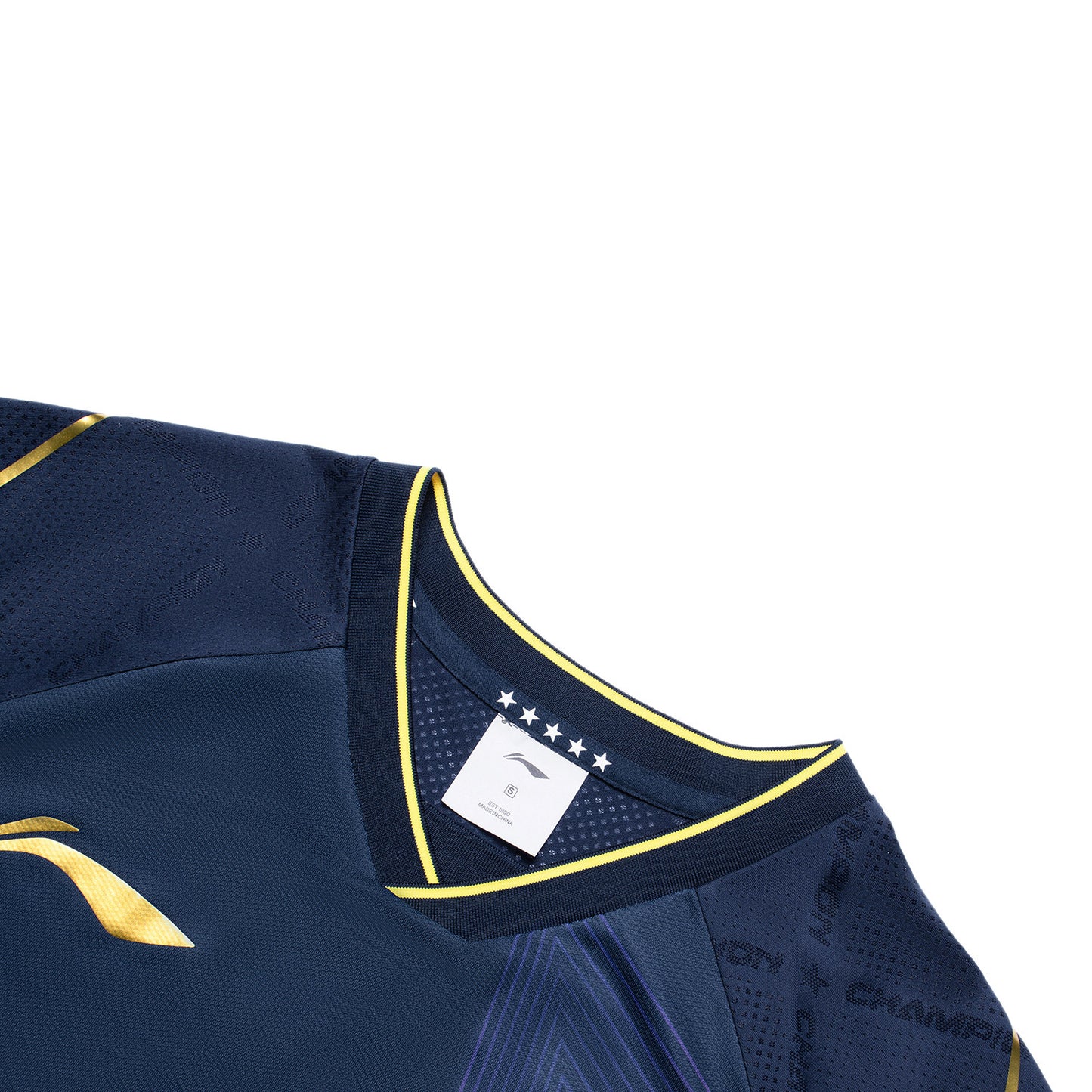 Tabletennis Men National-Team Competition-Shirt "Asian Games" - blue - AAYT099-1 S = XS EU