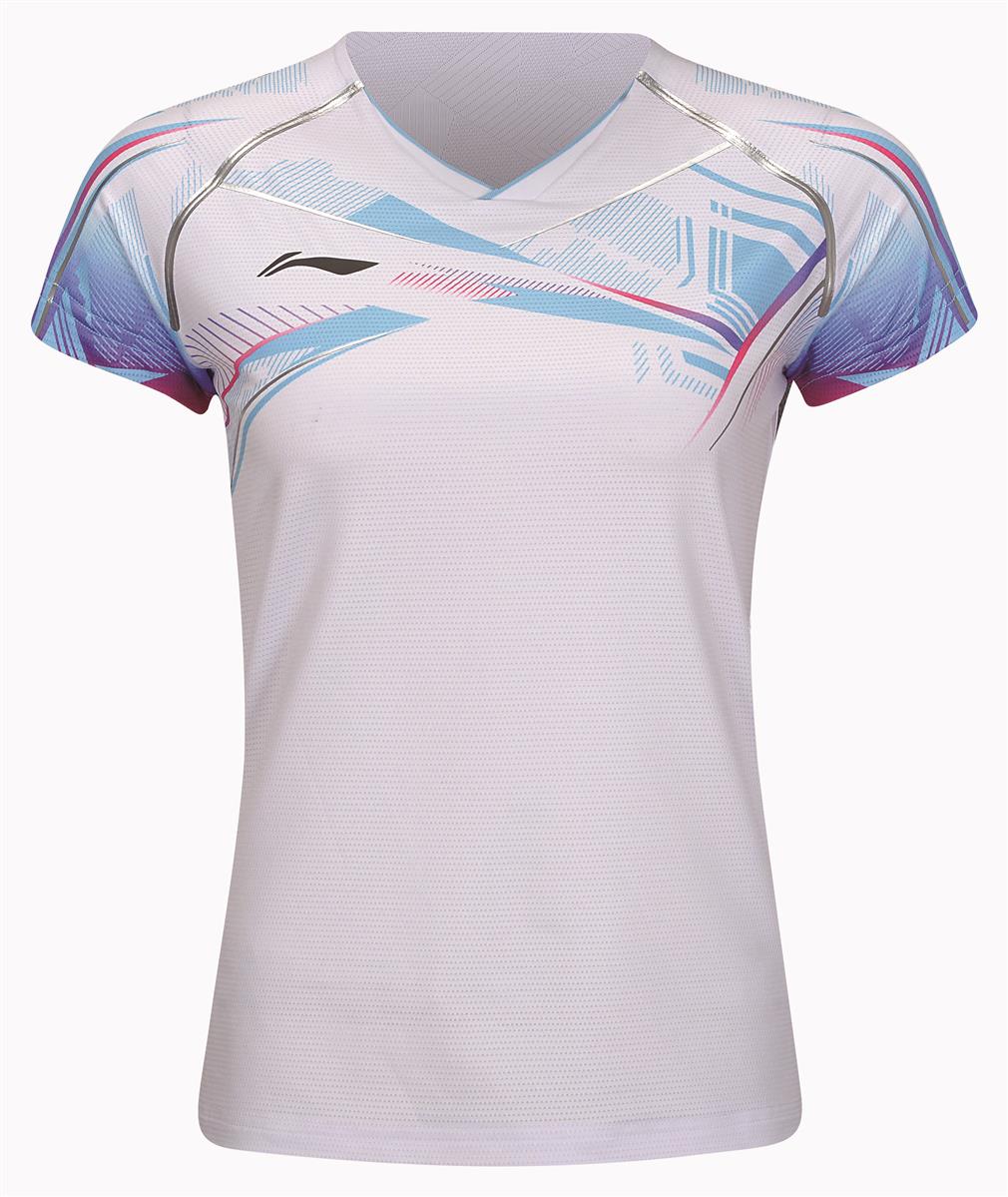 Damen Sportshirt "International Players" Glacier - weiß - AAYT580-1
