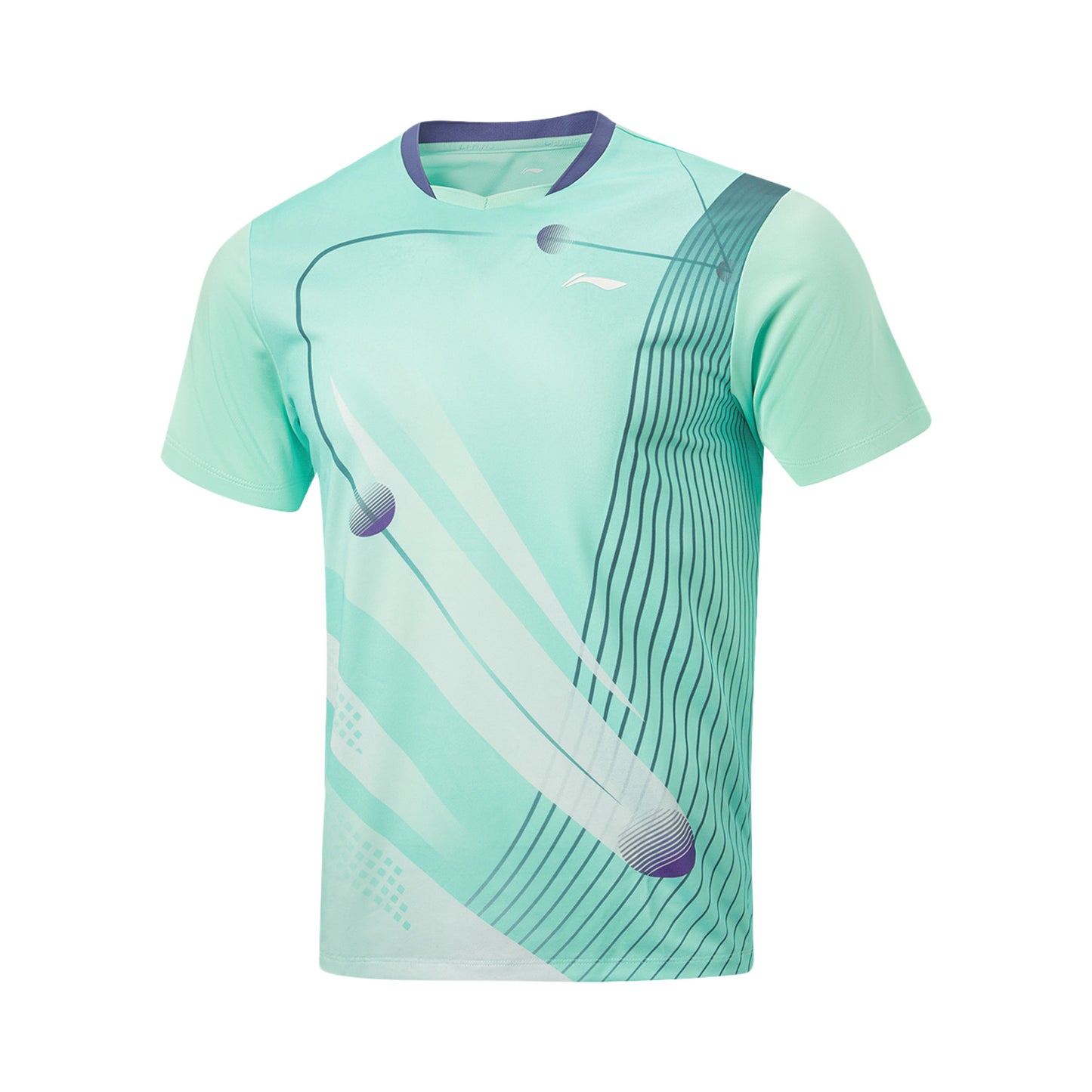 Tischtennis Unisex Zone Wettkampftrikot - türkis - AAYW013-2