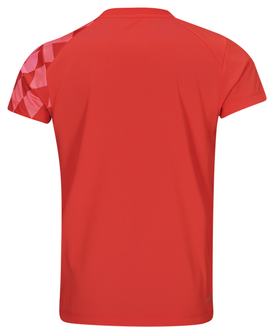 Tischtennis Kinder WM 2026 Wettkampftrikot - rot - AAYW094-2