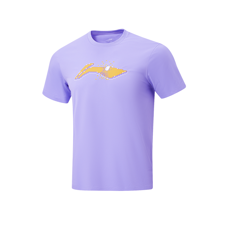 Sport ''Logo Pixel'' T-Shirt lila - AHSW069-3
