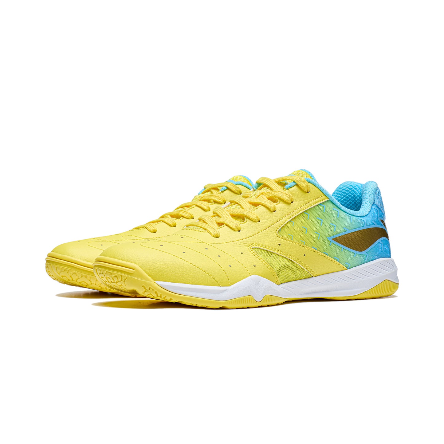 Professional Herren Tischtennis Schuh "Champion" kiwi/weiß - APPS001-5/APPU015-5