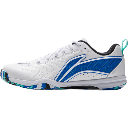 Tischtennis Schuh Hawk Eye 3.0  - weiß/blau - APPV003-3