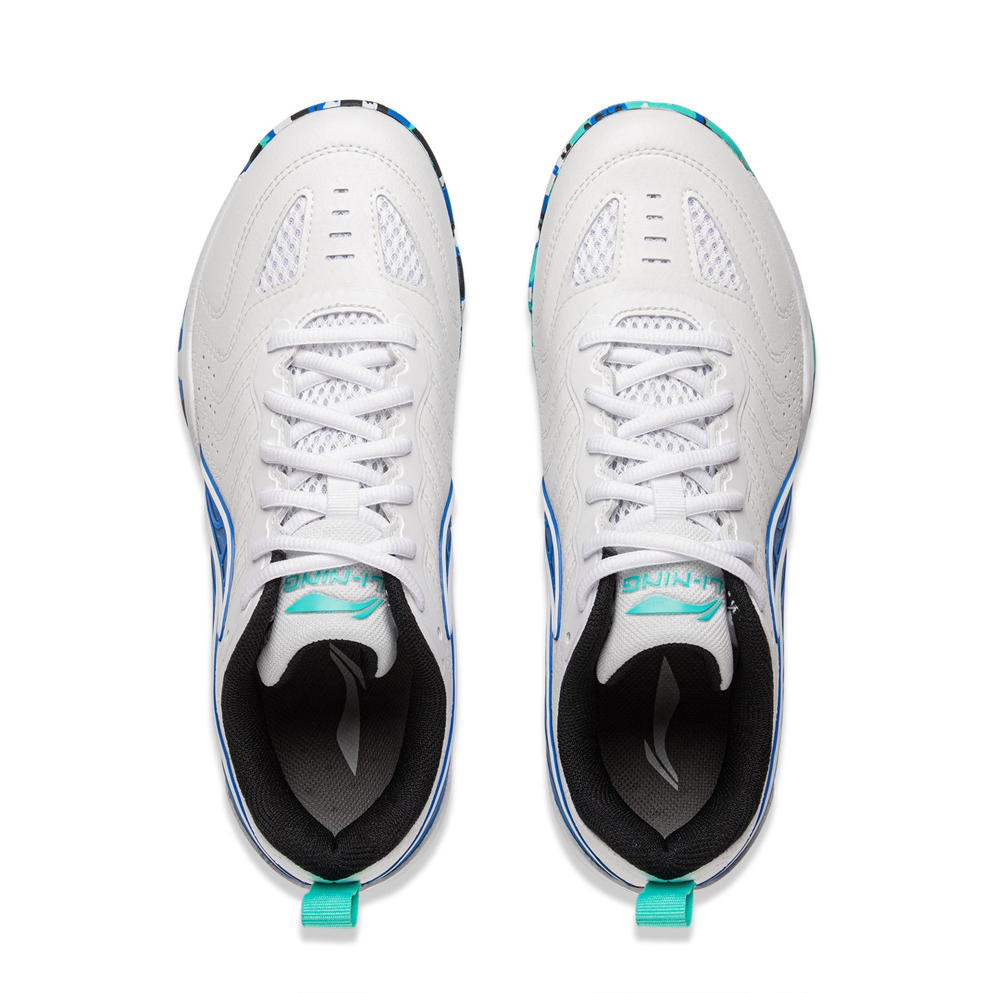 Tischtennis Schuh Hawk Eye 3.0  - weiß/blau - APPV003-3