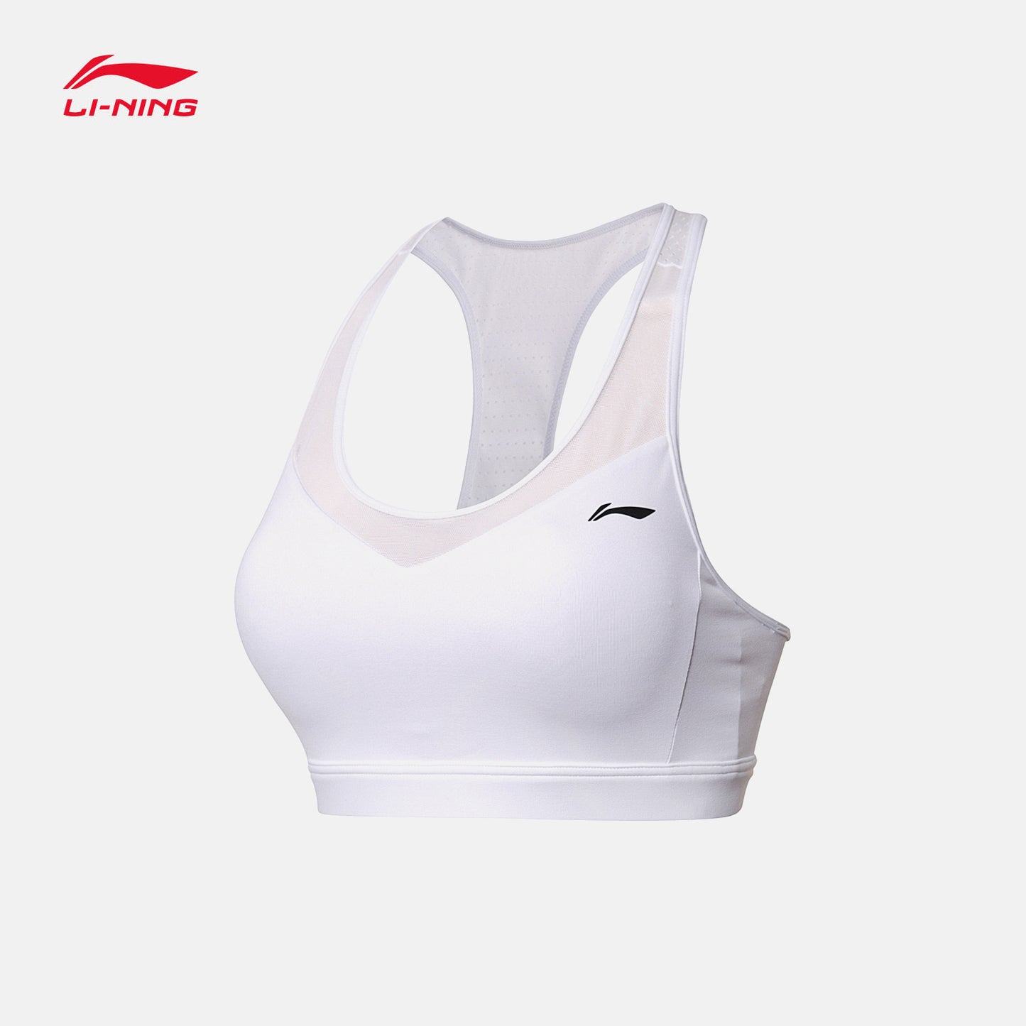 AUBN036-3 Sports Bra White