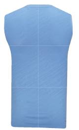 Men's sports tank top "Internationakl Players" Fighter -blue - AVSV021-4