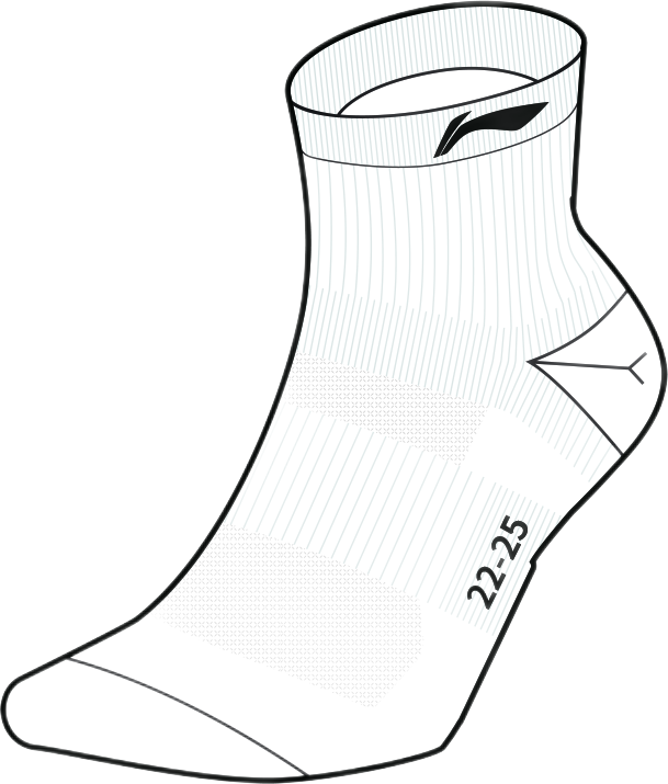 Women sportsocks  "Team" white - AWSS397-1