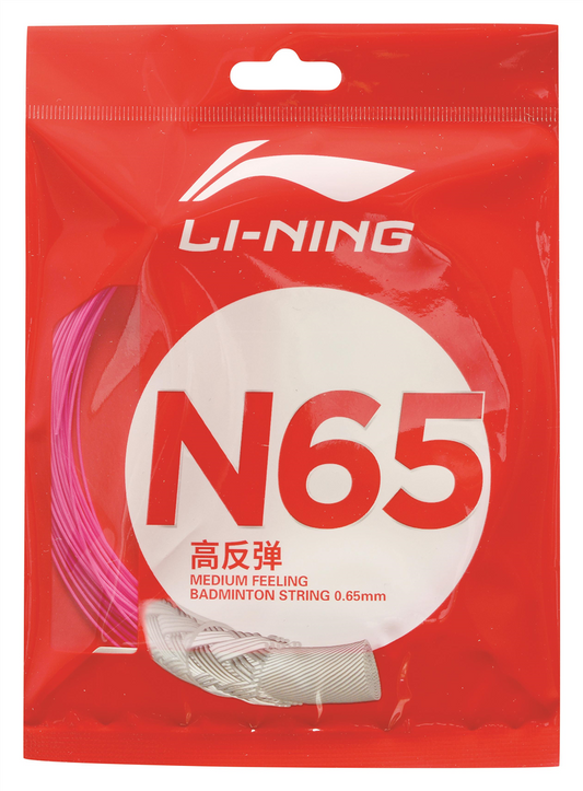 Badminton string N65 in 10m set various colours - AXJR014