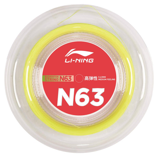 Badminton string N63 roll with 200m - various colours - AXJS012
