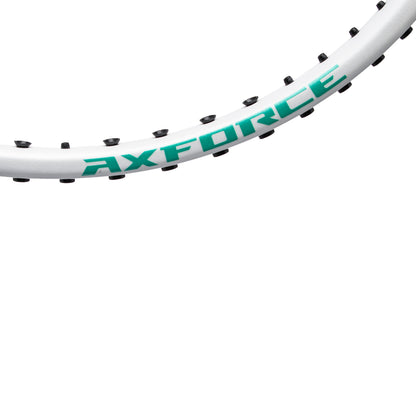 Badmintonschläger AXFORCE BIGBANG (7U) weiß - unbespannt - AYPS275-1/AYPT291-7