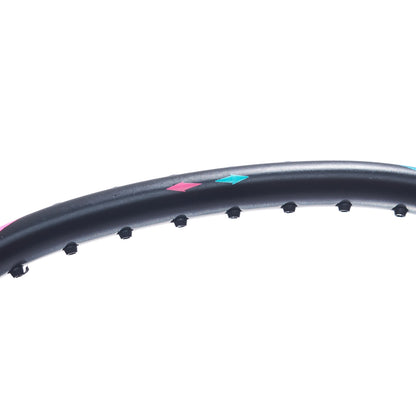 Badmintonschläger HalberTec 8000 (4U) G6 Green/Pink - unbespannt  - AYPT369-46