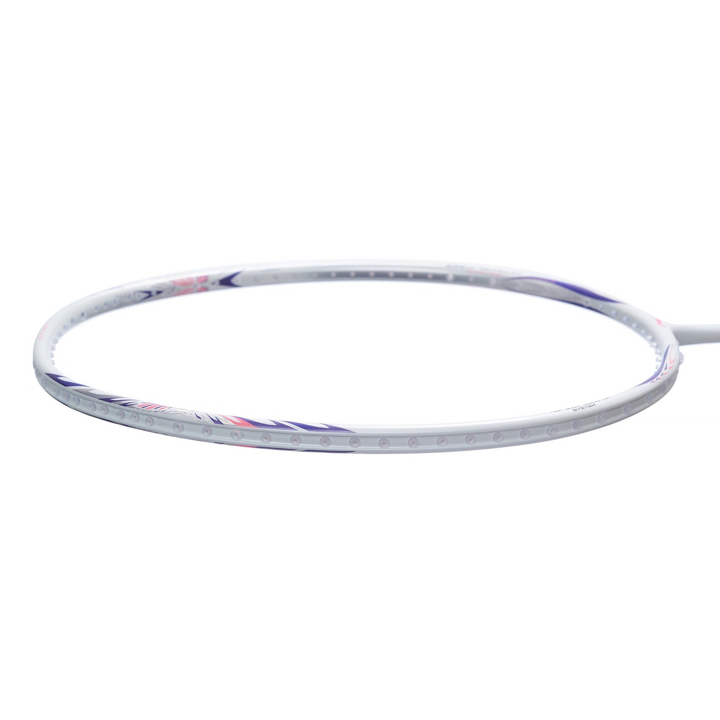Badmintonschläger BladeX 600 (4U) White - Lilac - unbespannt  - AYPV015-4