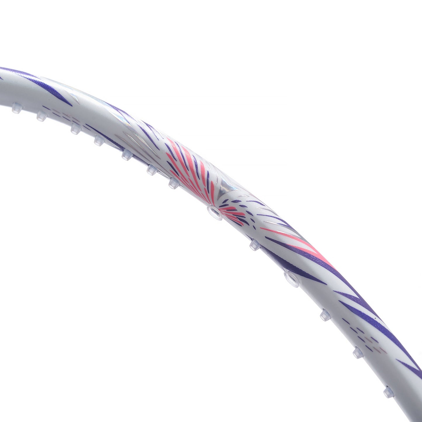 Badmintonracket BladeX 600 (4U) White - unstrung - AYPT341-4/AYPT033-1