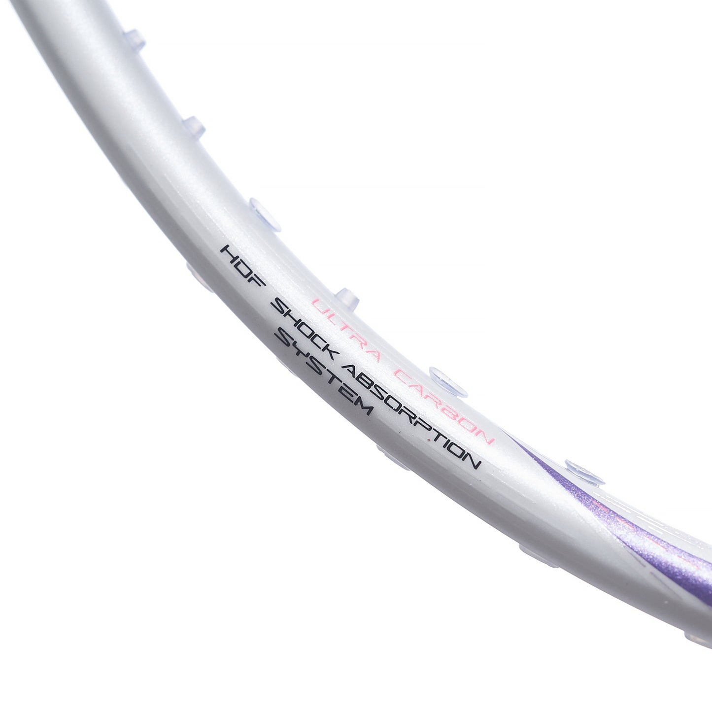 Badmintonracket BladeX 600 (4U) White - unstrung - AYPT341-4/AYPT033-1