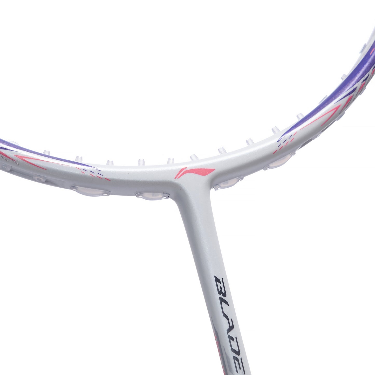 Badmintonracket BladeX 600 (4U) White - unstrung - AYPT341-4/AYPT033-1