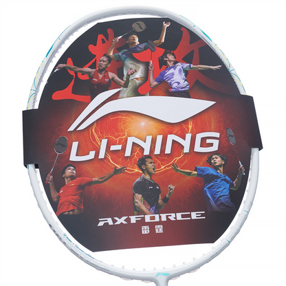 Badmintonracket AXFORCE 60 (5U) White - unstrung - AYPT055-1/AYPT281-5