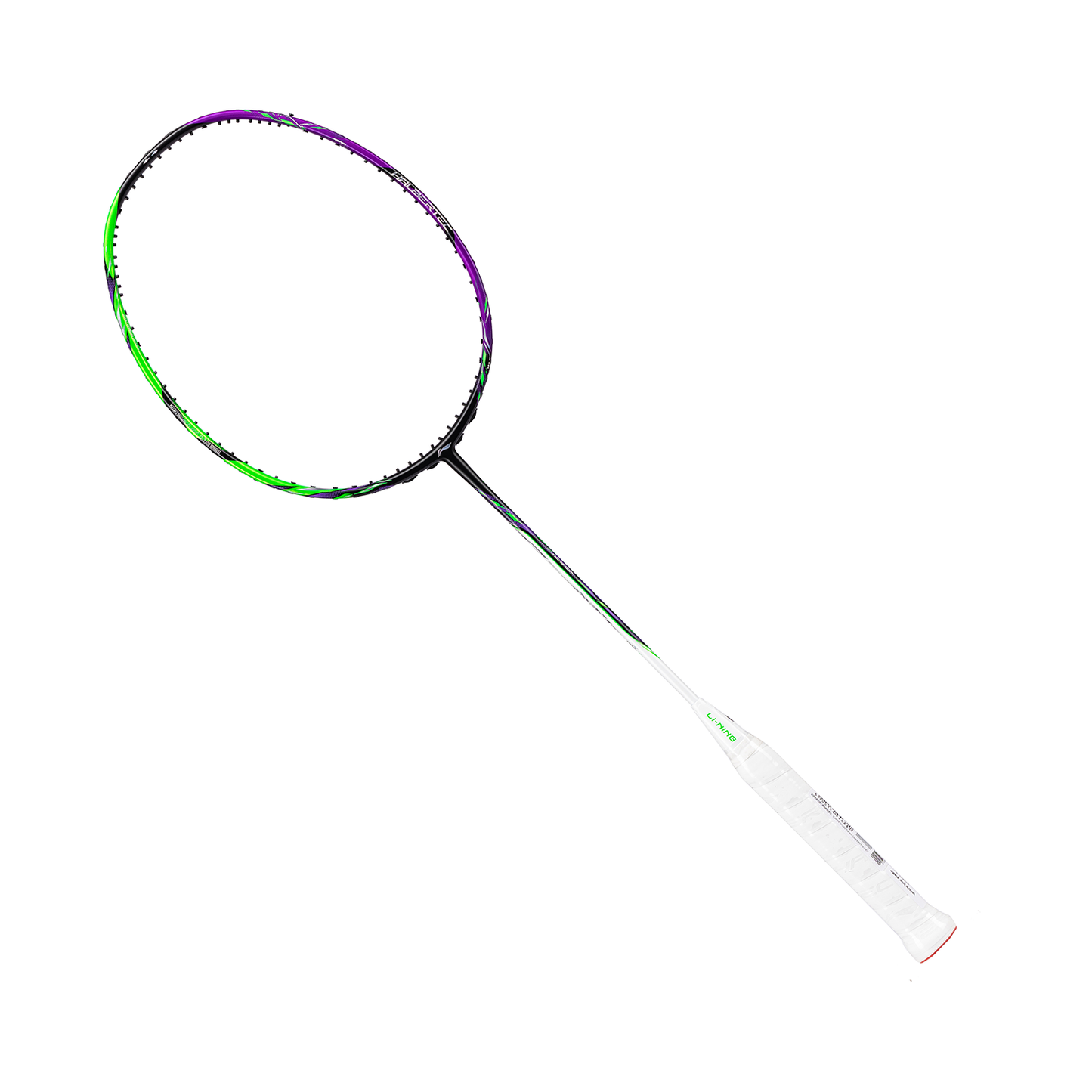 Badmintonschläger HalberTec 9000 (4U) G6 - Grün/Lila - unbespannt  - AYPU021-46