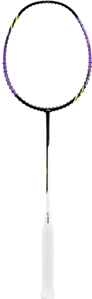 Badmintonracket HalberTec 1000 (5U) black/purple - unstrung  - AYPV021-5