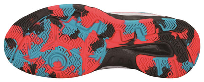 Unisex Badmintonshoe "Saga II Lite JR" - white-black-red - AYTT008-1